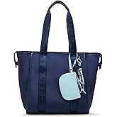 Anne Klein Womens Medium Nylon Tote, Midnight