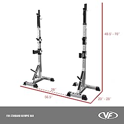 Valor Fitness BD-9 Independent Power Squat Stands