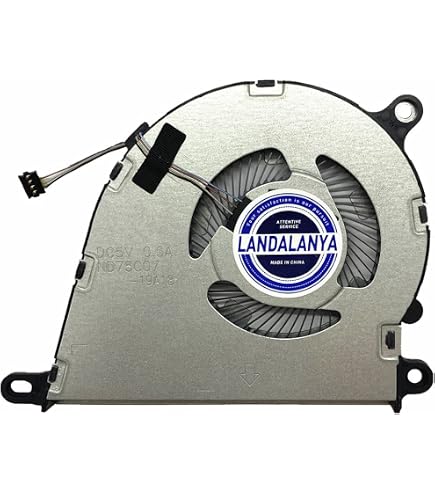 Replacement CPU Cooling Fan For HP 15-DU, 15S-DU0002TX, 15-DW0043DX Laptops – L52034-001, 5V, 4-Pin