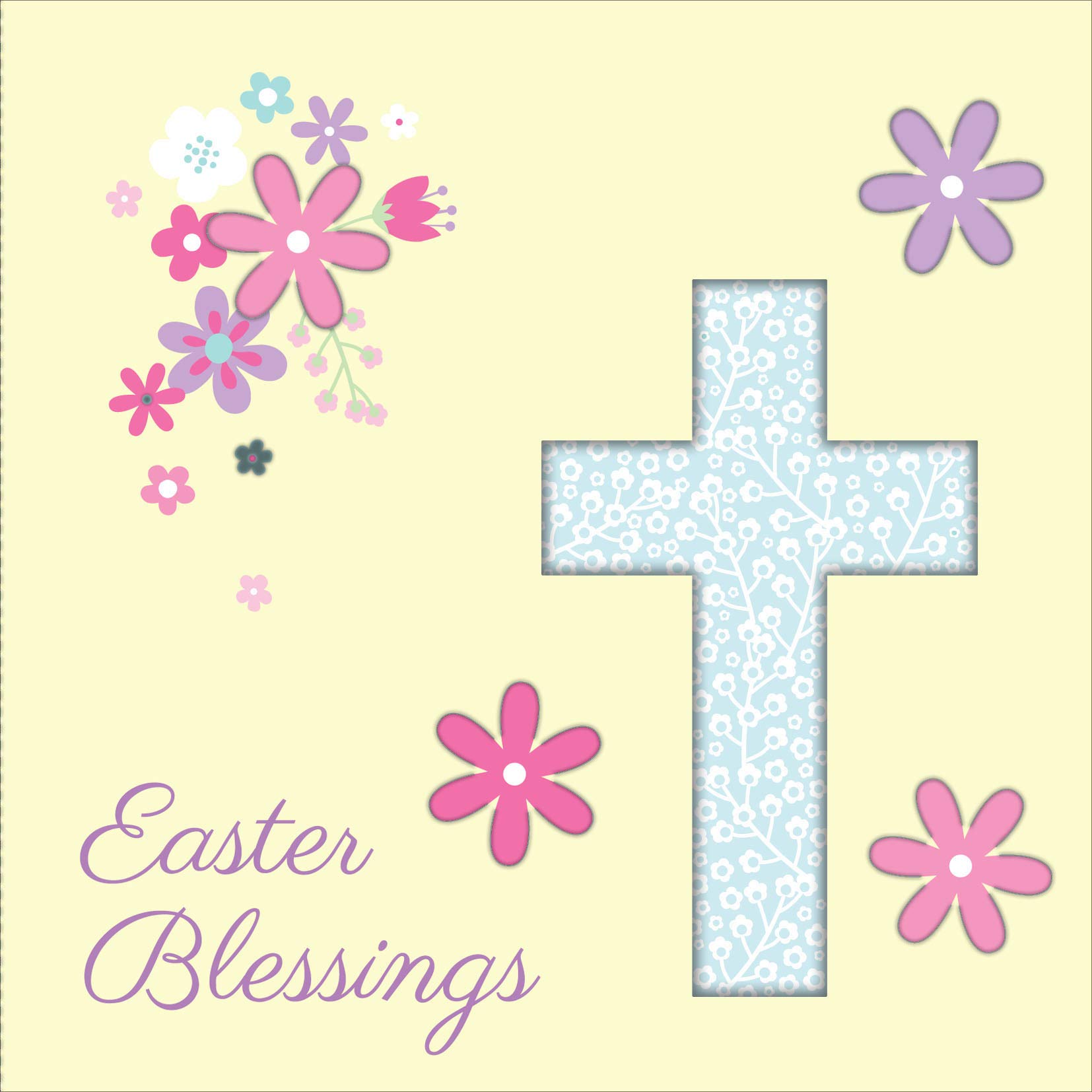 Pack of 6 RSPCA Charity Easter Greeting Cards In Same Design 446975