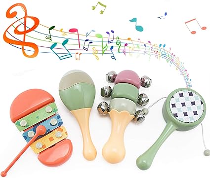 set instrumentos musicales para niños