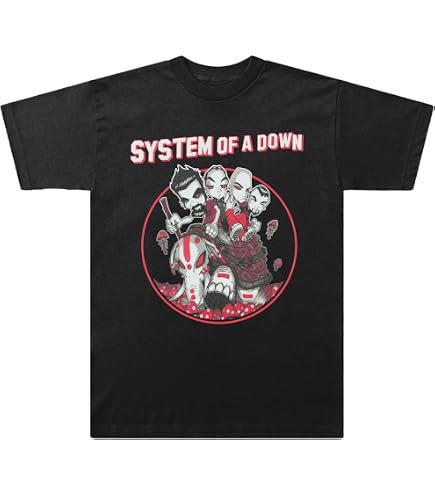 System Of A Down Officially Licensed Mens T-Shirt (Black), Small