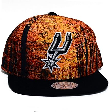 mitchell and ness camo snapback