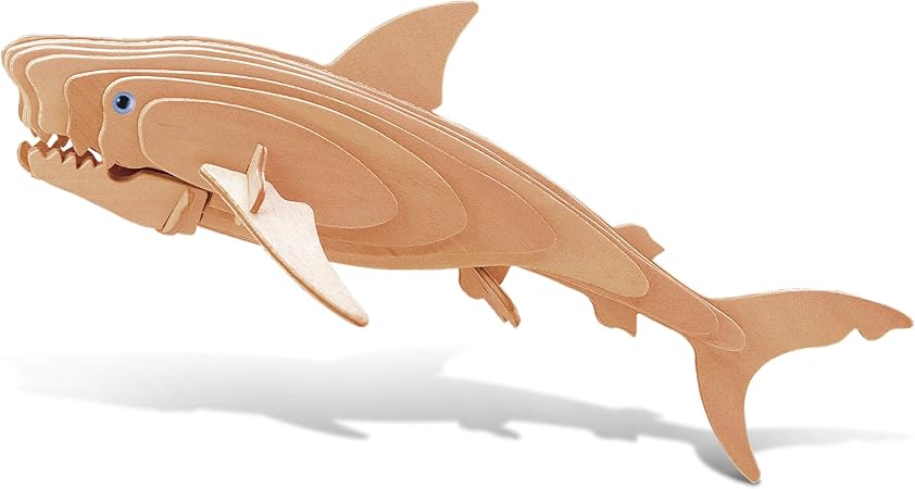 wooden shark toy