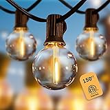 Yuusei Outdoor String Lights150 FT,Outdoor Lights