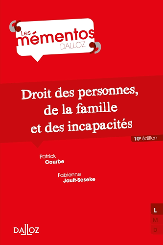 Download Droit civil. Les personnes, la famille, les incapacités (Mémentos) PDF