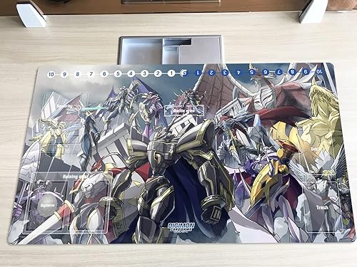 digimon card mat GMC Deluxe Single Player Digimon Trading Card Game TCG Mat Board Playmat main image 0