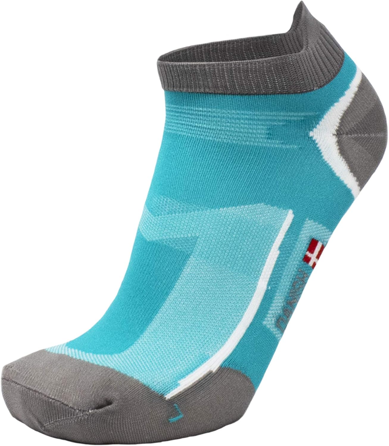 DANISH ENDURANCE LowCut Pro Ankle Running Socks 1 Pack, for Men