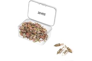 GHAPPINESS 30 Pack Self-Drilling Drywall Anchors with Screws Kit – Heavy Duty Carbon Steel Hollow Wall Anchors with Expansion Design, No Pre-Drilling Needed for Plasterboard or Gypsum