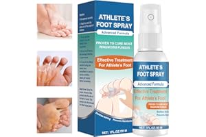 Dijkoo Athletes Foot Treatment Spray, Powerful Athletes Foot Spray for Itchy, Odor, Peeling & Blisters, Natural Herbal Ingredients