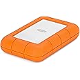 LaCie Rugged RAID Pro 4 TB External Hard Drive Portable HDD – USB 3.0 Compatible – with SD Card Slot, Drop Shock Dust Water Resistant, for Mac and PC Computer Desktop Workstation Laptop (STGW4000800)