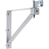 PRO SOURCE Wall Mount Bracket Kit for Industrial Air Circulator Fan Head: fits up to 24" Fan Head