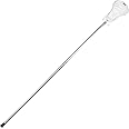 STX Lacrosse Stallion 200 Boys Complete Stick with Mesh Pocket, Defense, White