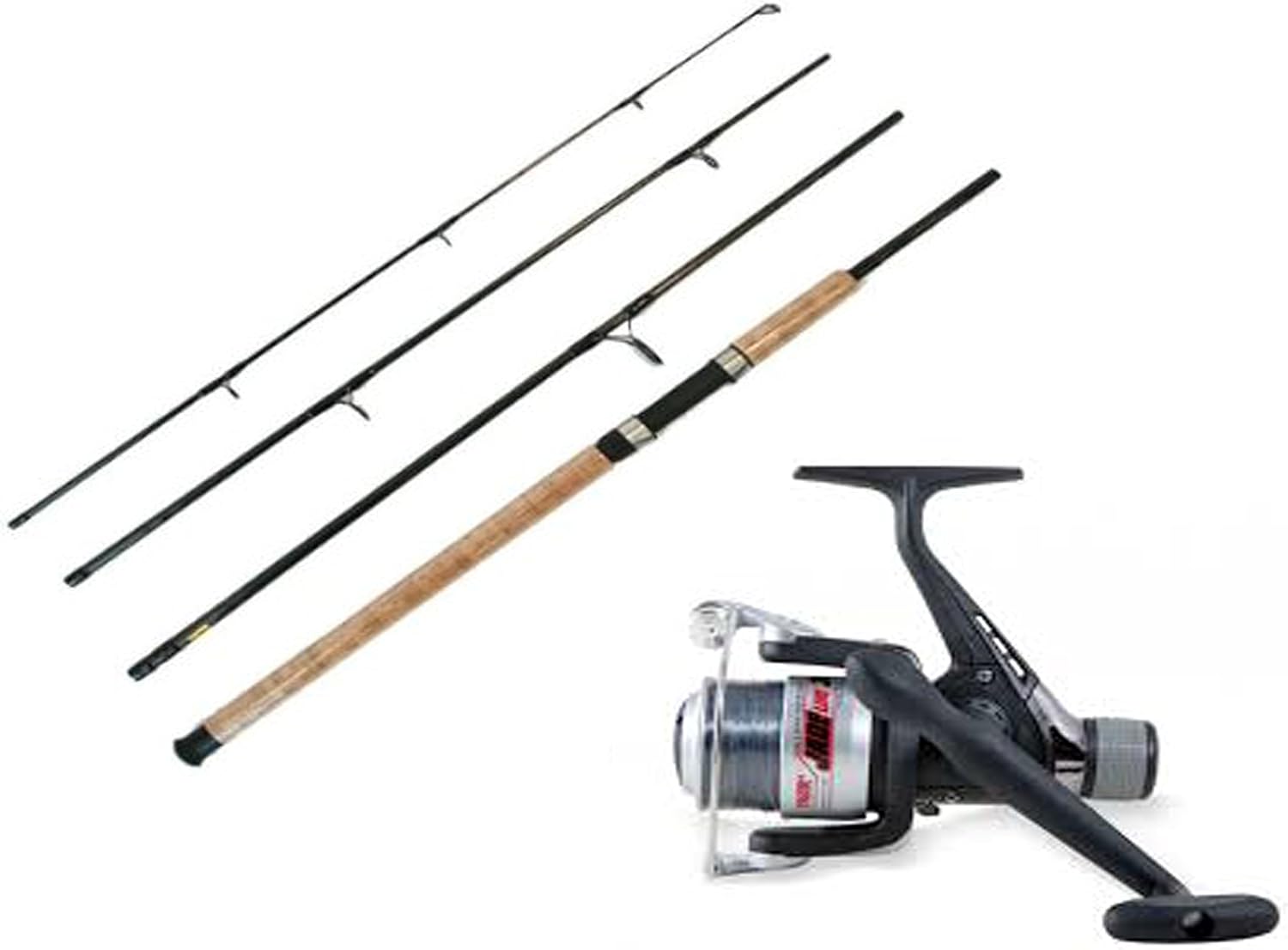 All Rounder Fishing Travel Rod And Reel Combo Amazon.co.uk Sports