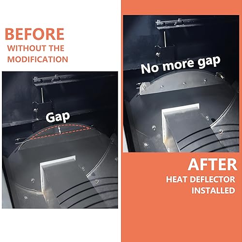 Heat Deflector Modification for Pit Boss: Improved Grate Temperatures with  Pit Boss Heat Diffuser, Magnetic He