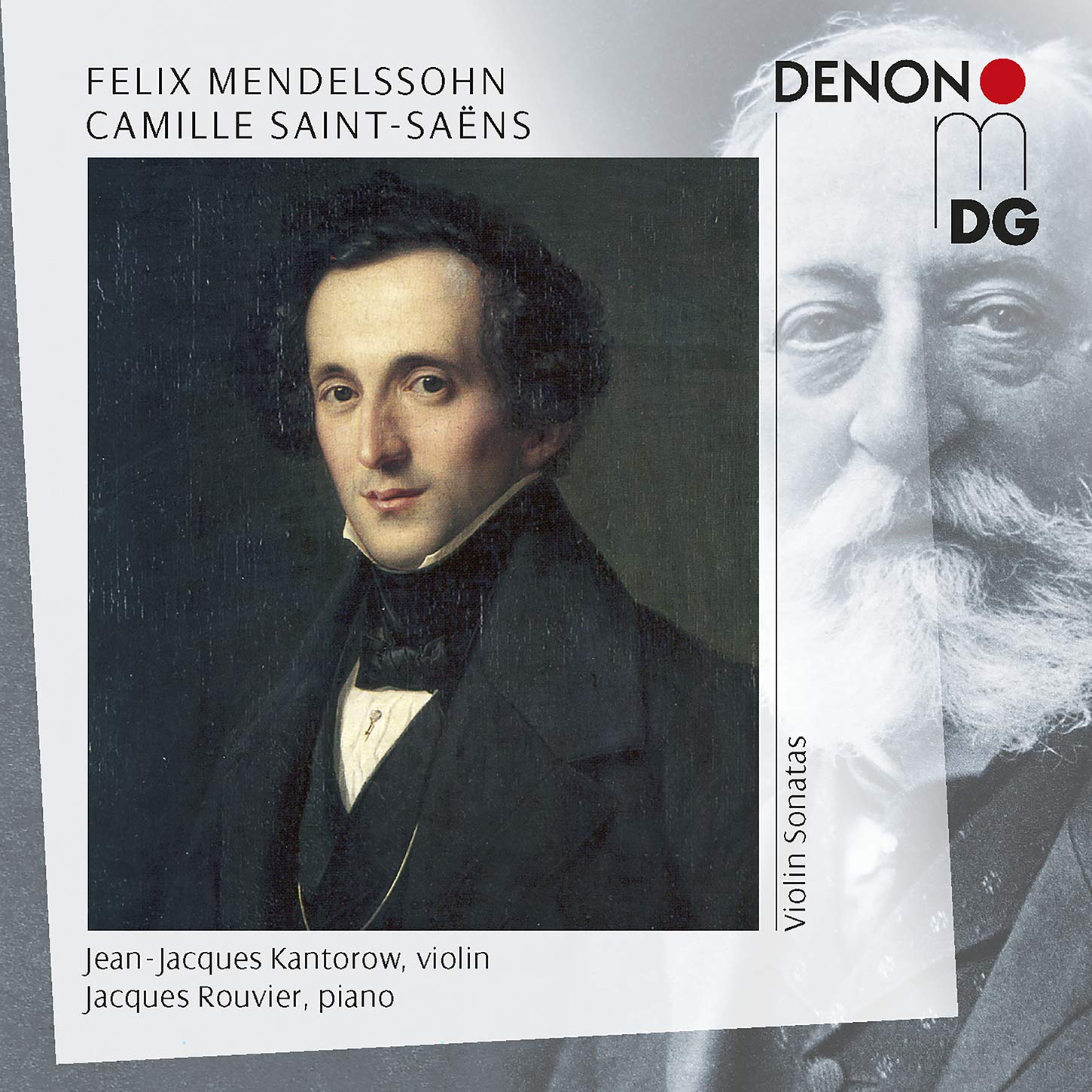 JeanJacques Kantorow, Jacques Rouvier, Felix Mendelssohn Bartholdy, Camille SaintSaens
