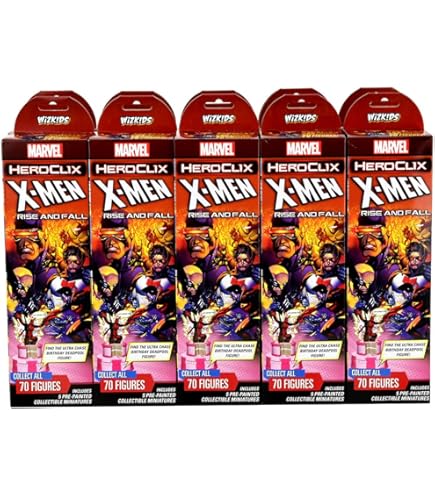 Amazon.com: Marvel HeroClix: X-Men X of Swords Booster Brick