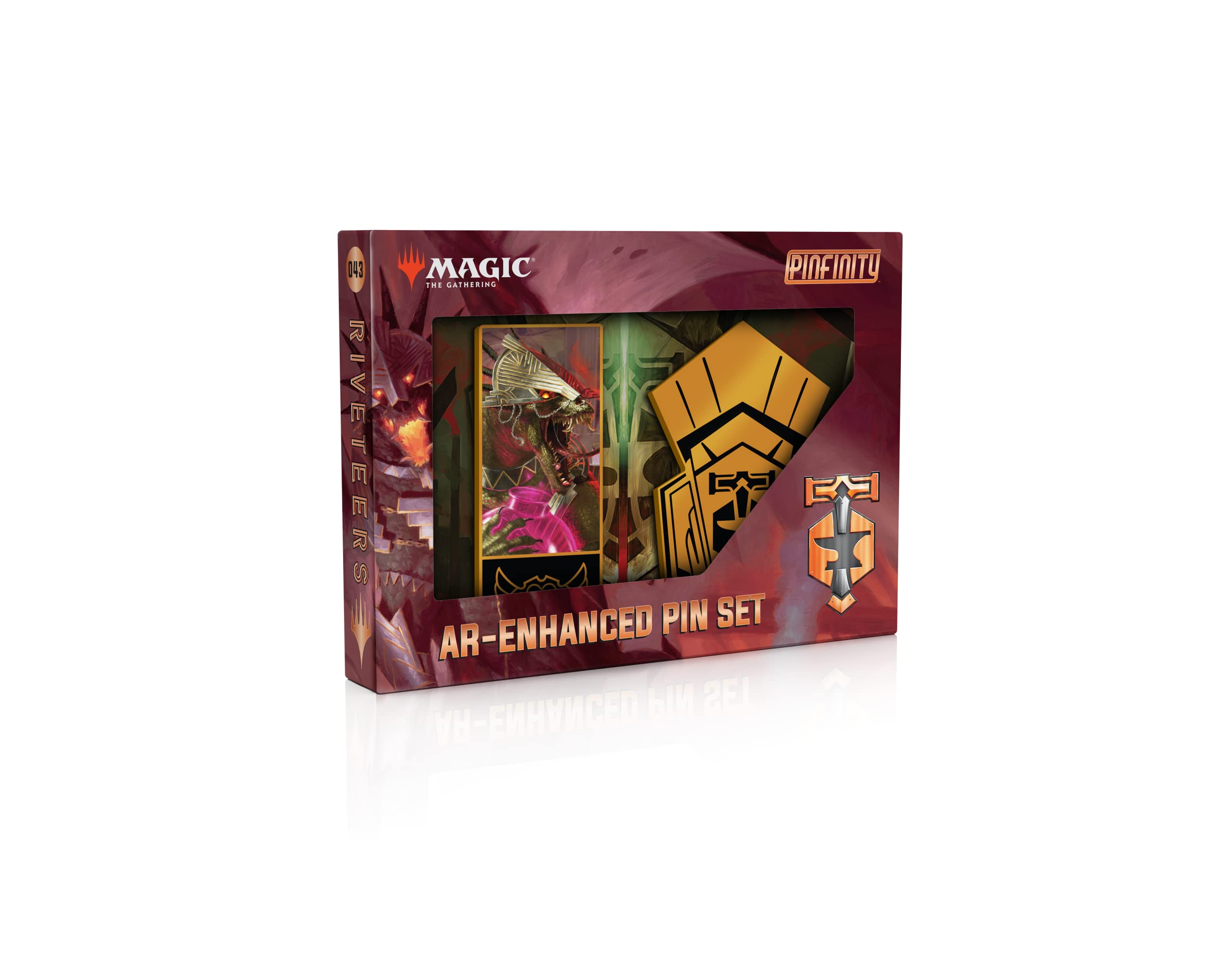 Pinfinity Magic: The Gathering - New Capenna Crime Riveteers AR Pin Set