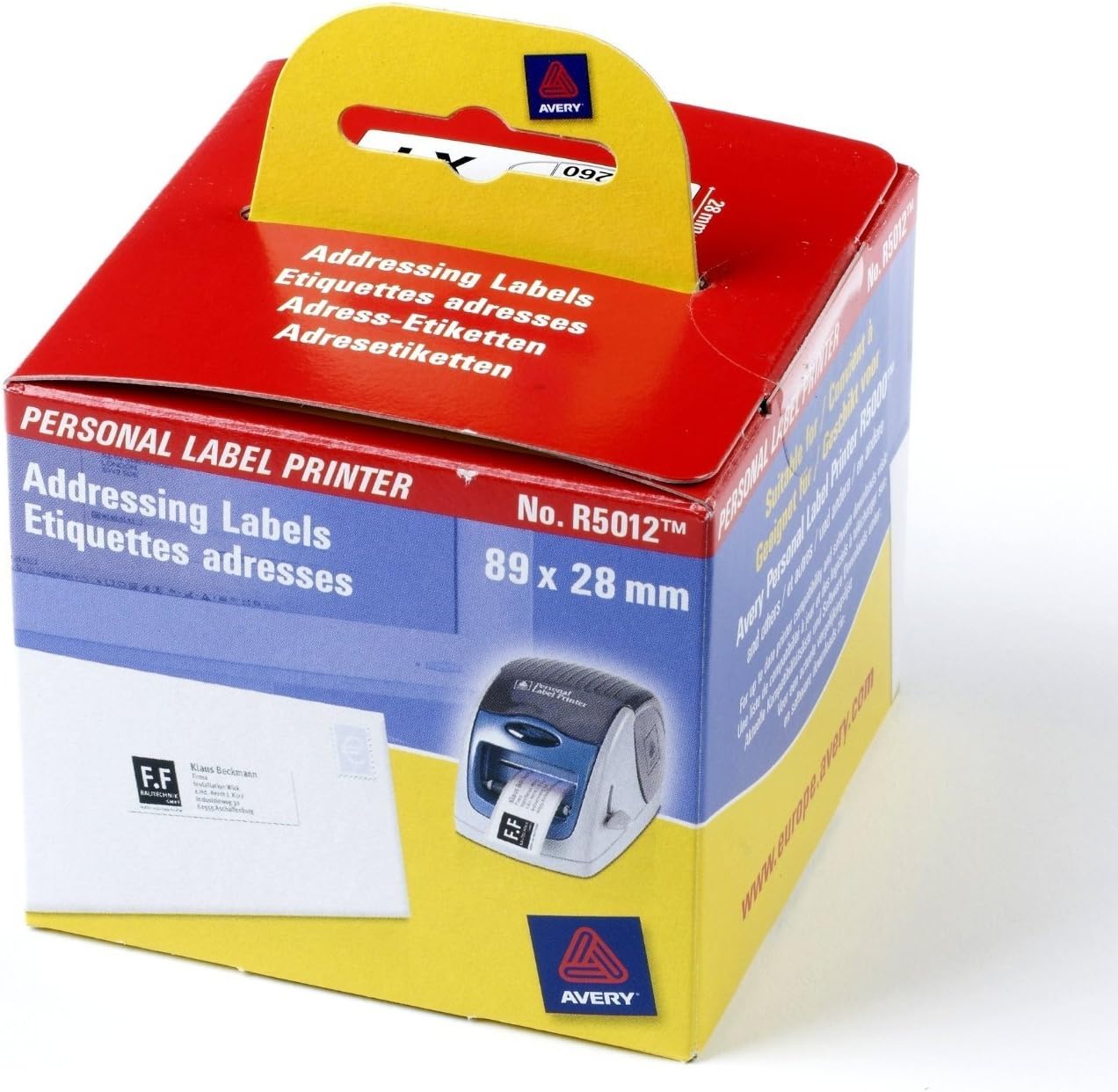 avery personal label printer