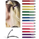 AURORA PIN 14pcs Hair Barrettes Set for Women and Girls, Hair Clips for Thick Thin Fine Hair, Non-metal Hair Accessories, Non-Slip Grip Handmade Snap Hairpin, BPA Free, Made in KOREA