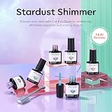 Modelones Cat Eye Gel Nail Polish Set 6 Colors Magnetic Glitter Pink Blue Purple view 6