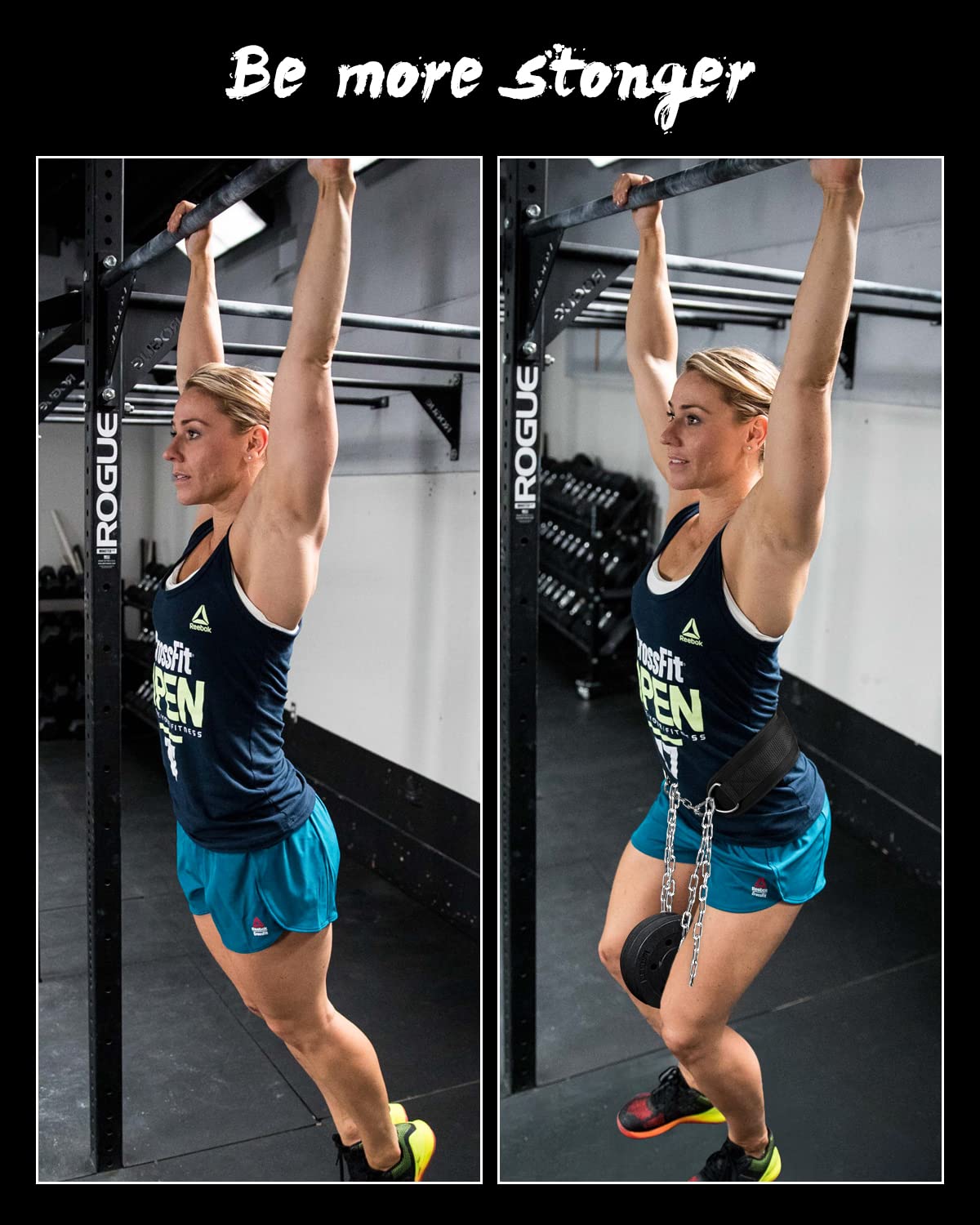 Seektop Dip Belt for Weightlifting - GYM Workout Pull Ups with Chain,...