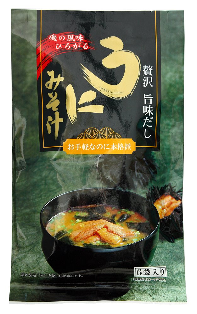 トーノー うにみそ汁 9.5g×6 袋×2個