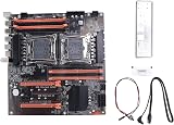 Lodokdre X99 Dual CPU Motherboard LGA 2011 DDR4 Support 2011-V3 w/ Cables view 1