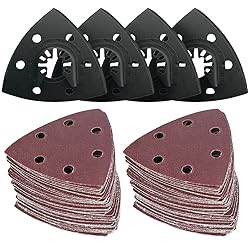 104Pcs 3-1/2 Inch 90mm Multi-Function Triangular