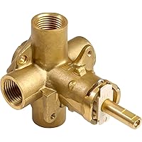 2510 Brass Pressure Balancing Tub and Shower Valve, 1/2-Inch IPS Connections, Compatible with M Trim Kit