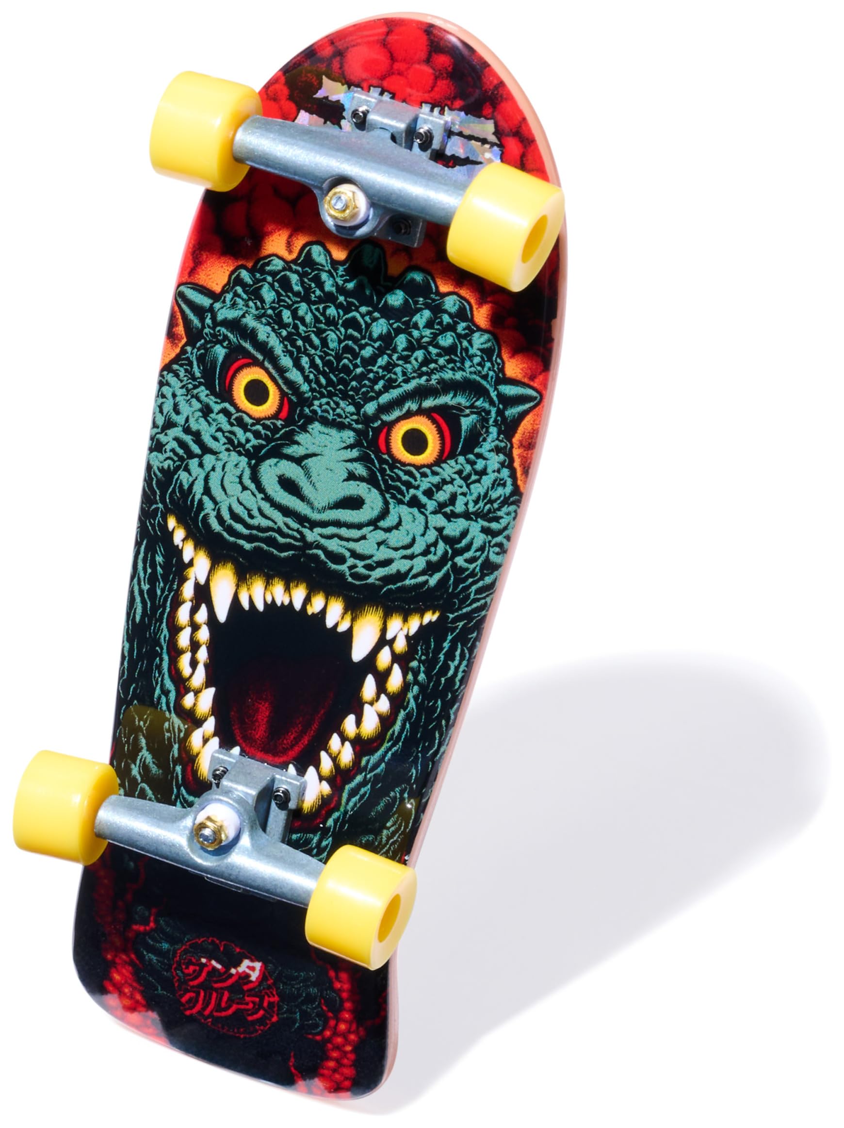 TECH DECK Godzilla Sk8shop Fingerboard Bonus Pack, Collectible and Customizable Mini Skateboards, Kids Toys for Ages 6 and up