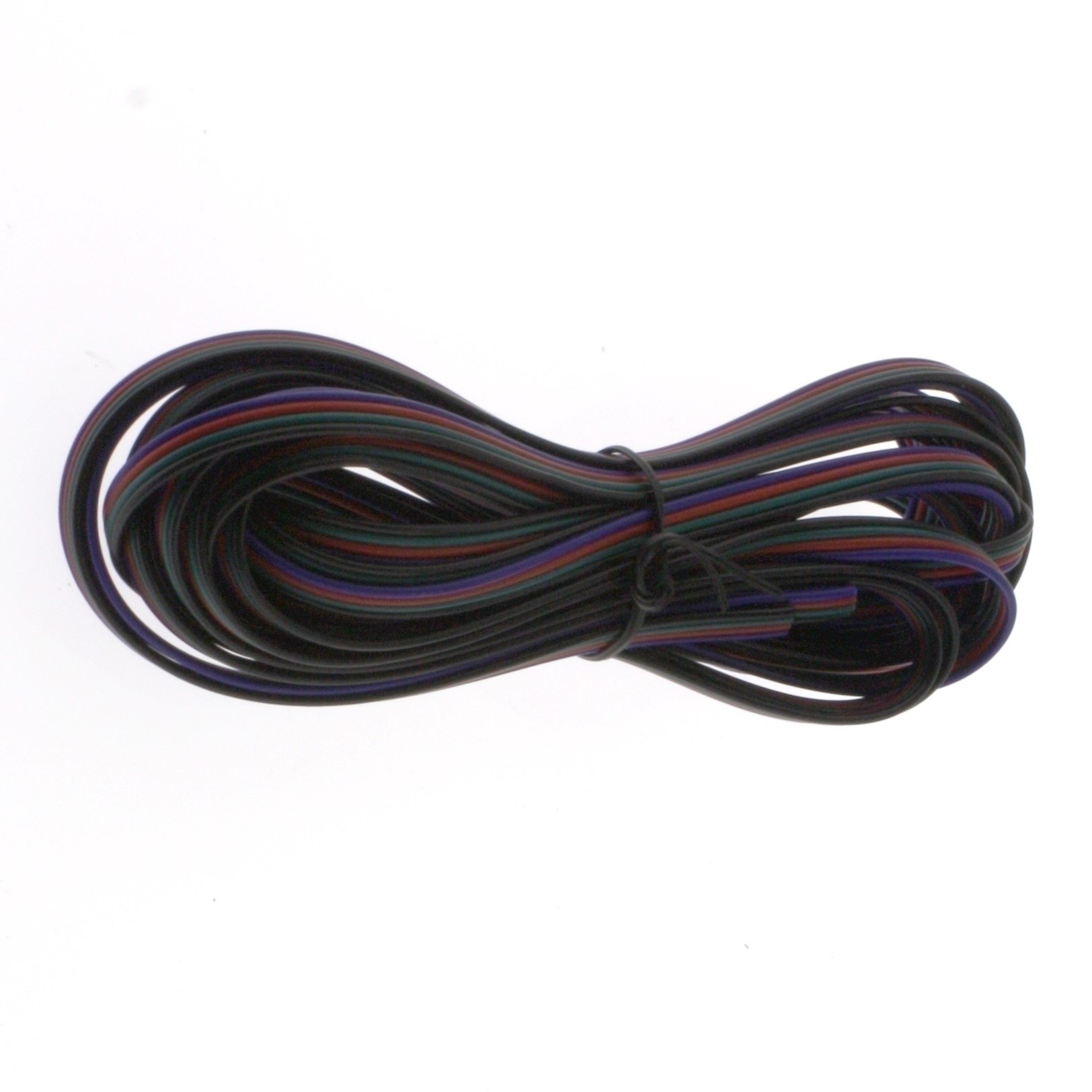 RGB Extension Cable, Ribbon Cable for RGB LED Strip SMD5050 from 5 to 50 Metres, 5 Metres