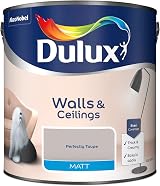 Dulux Matt Emulsion Paint For Walls And Ceilings Perfectly Taupe 2.5L view 2