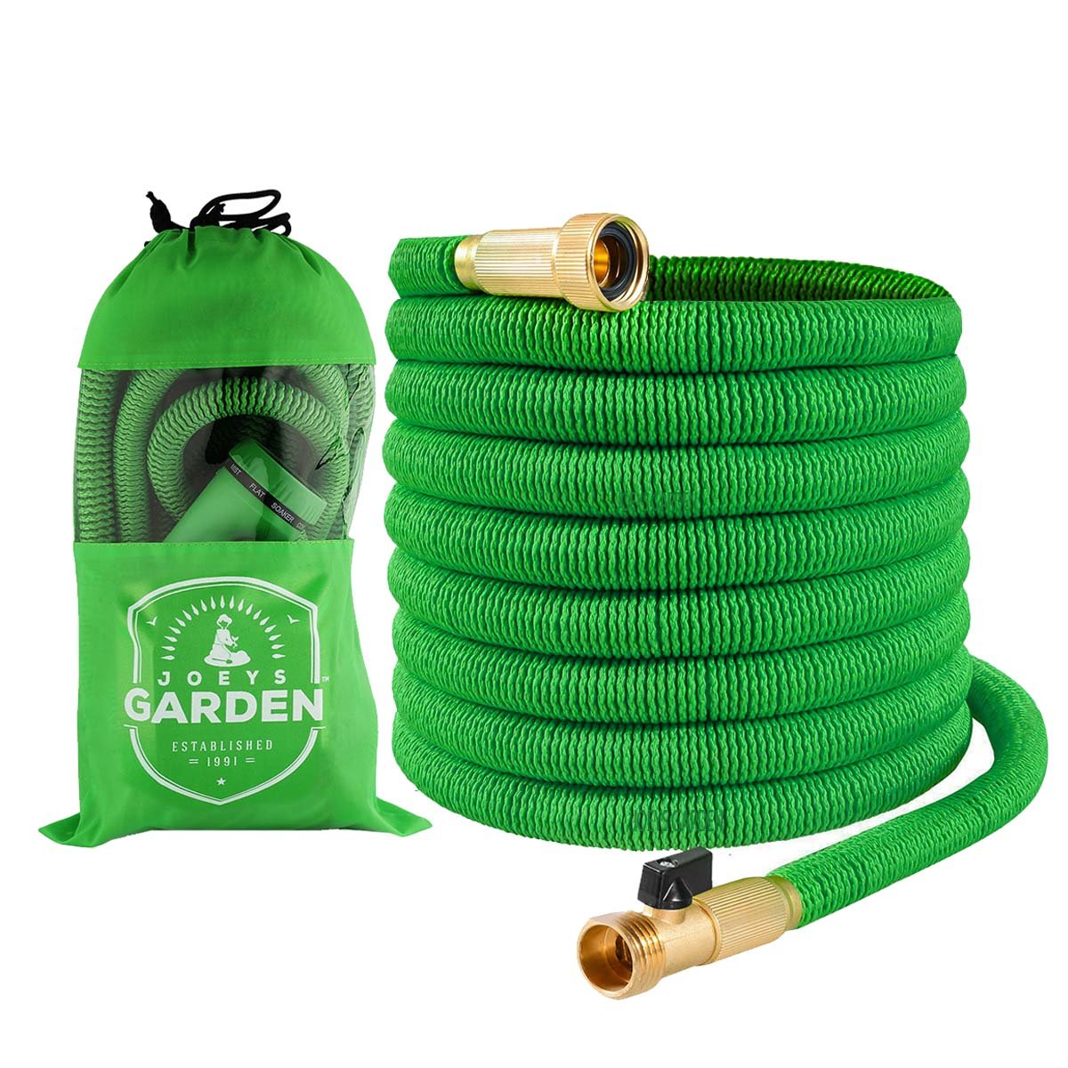 Joeys Garden Expanding Garden Hose Extra Strength Stretch