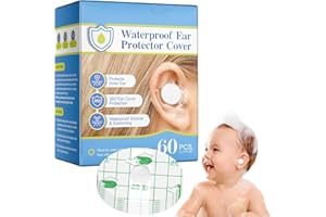 Ear Stickers for Baby Bath - Shower Ear Protector - Ear Protection Covers for Bathing Showering Surfing/v