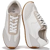 Project Cloud Fashion Sneakers for Women 2026 – Lightweight Lace-Up Shoes for Women with Memory Foam Insoles – Trendy Womens Shoes – Non-Slip, Comfortable Womens Sneakers (Madison)