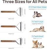 Aidiyapet Coat King Rake 14 Teeth Dematting Tool for Dogs Cats Small view 7