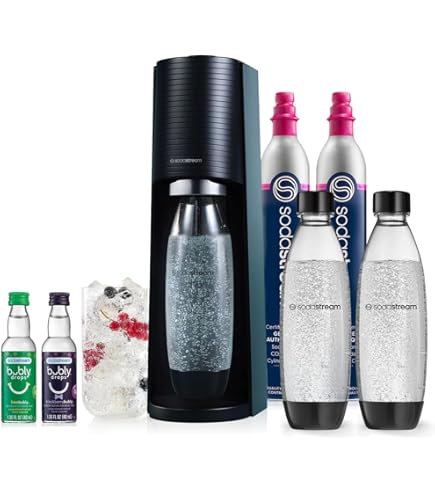 sodastream TERRA 赤 レッド SodaStream Terra (Red) Sparkling Water Maker with CO2 and