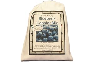 JULIA'S PANTRY Blueberry Cobbler Mix, 9oz Cloth Gift Bag
