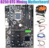 Zunedhys B250 BTC Mining Motherboard Kit LGA 1151 DDR4 PCI-E X16 Cooling Fan view 2