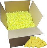 STORM EcoFlo 5 cu ft Yellow Biodegradable Packing Peanuts Loose Fill Void Filler view 1