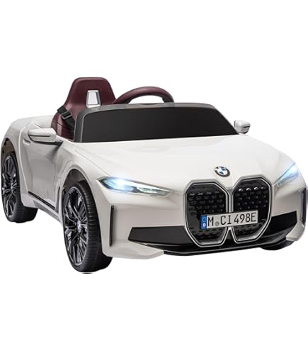 Amazon.com: Aosom Licensed BMW I8 Coupe 6V Electric Car, Kids Ride