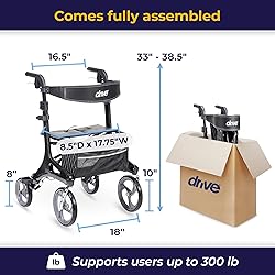 Drive Medical RTL10266CF Nitro Elite CF Foldable