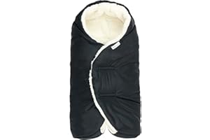 7 A.M. 7AM Baby Car Seat Blanket - Multifunctional Car Seat Cover for Baby Boy & Girl, Winter Stroller & Car Seat Swaddle Blankets for Babies, Micro-Fleece & Plush Lined Warm Carseat Cover | Nido (Small)