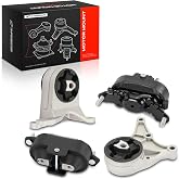 A-Premium Engine Motor Mount and Transmission Mount Kit, Set of 4 | Compatible with Chevrolet Malibu 2008-2012 &amp; Pontiac G6 2007-2009 &amp; Saturn Aura 2007-2009, 3.6L, Automatic Transmission