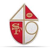 Rico Industries NFL Football Retro Shape Cut Pennant - Home and Living Room Décor - Soft Felt EZ to Hang