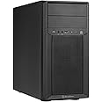 SilverStone Technology FARA 313 Compact Micro-ATX Tower Chassis with Excellent Drive Compatibility and Type-C Port, SST-FA313-B-C