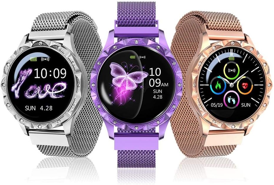 Reloj inteligente para mujer con recordatorio de periodos ...