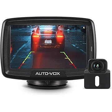 AUTO VOX Digital Wireless Backup Camera Kit CS-2, Stable Signal Rear View Monitor
