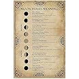 Metal Sign Moon Phases Meanings Witchery Tin Sign Bar Home Decoration New Year Sign The Best Gift for Parents So That Children Can Gain Knowledge in Daily Life 8X12 inch